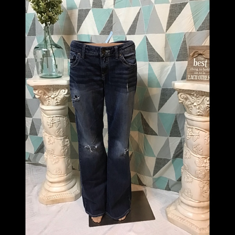 Silver “eden” jeans size 30